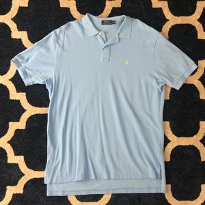 Polo by Ralph Lauren- blue short sleeve polo